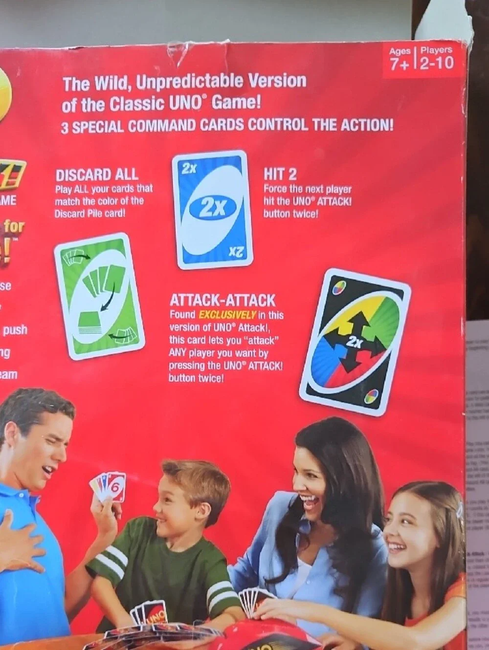 Mattel UNO Attack Electronic Game with Red Launcher